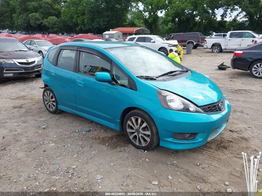 2012 Honda Fit VIN JHMGE8H51CC011086 IAAI salvage auction — REAR END, Salvage Title, sold $1,850 on 2026-07-17 (photo 1)