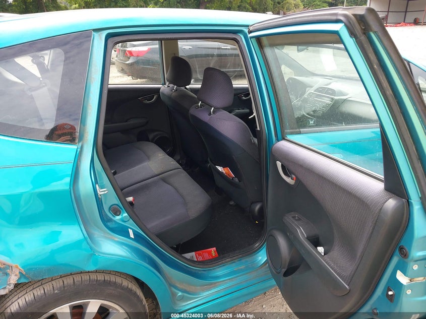2012 Honda Fit VIN JHMGE8H51CC011086 IAAI salvage auction — REAR END, Salvage Title, sold $1,850 on 2026-07-17 (photo 8)