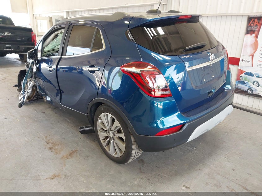 2019 Buick Encore VIN KL4CJASB7KB906677 IAAI salvage auction — LEFT FRONT, Salvage Title, sold $1,050 on 2026-07-15 (photo 3)