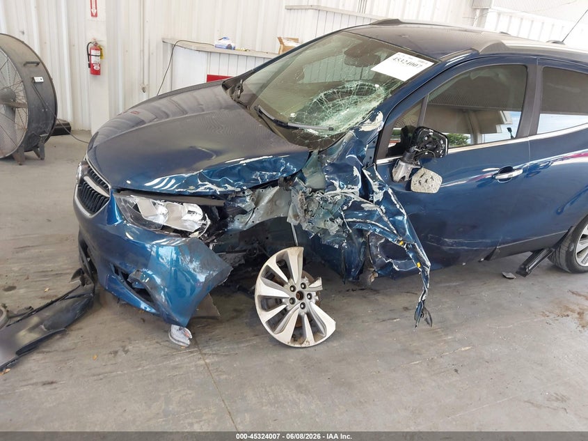 2019 Buick Encore VIN KL4CJASB7KB906677 IAAI salvage auction — LEFT FRONT, Salvage Title, sold $1,050 on 2026-07-15 (photo 6)