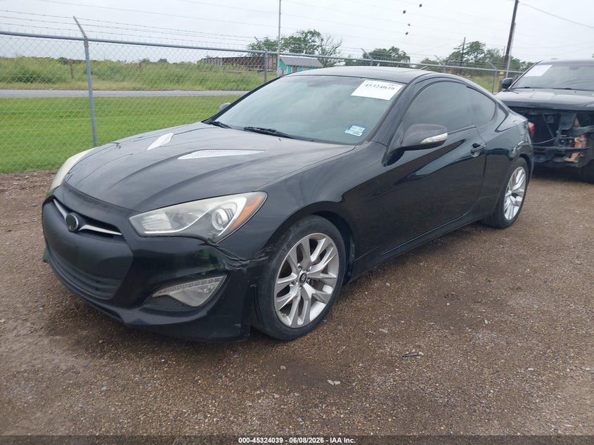 2013 Hyundai Genesis VIN KMHHU6KJ6DU097988 IAAI salvage auction — REAR END, Original (Texas), sold $650 on 2026-07-21 (photo 2)