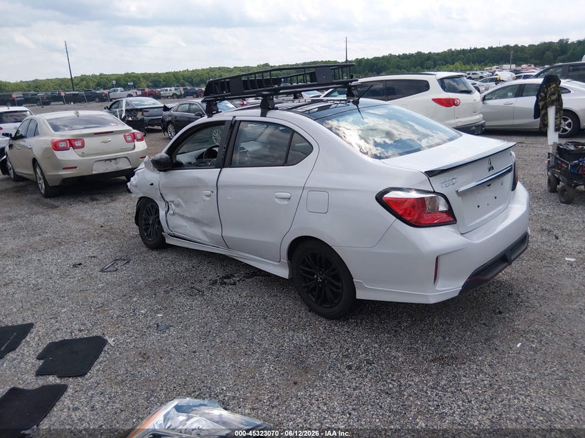 2024 Mitsubishi Mirage VIN ML32FUFJ8RHF03679 IAAI salvage auction — FRONT END, Salvage Title, sold $2,700 on 2026-07-20 (photo 3)