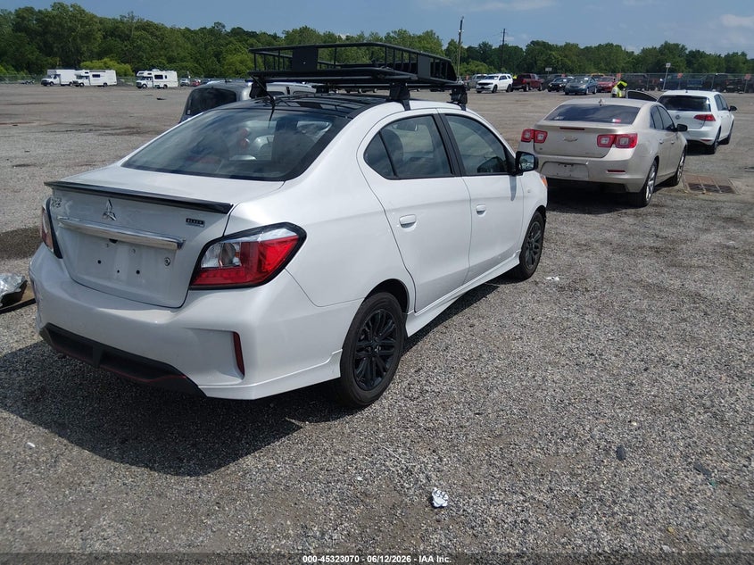 2024 Mitsubishi Mirage VIN ML32FUFJ8RHF03679 IAAI salvage auction — FRONT END, Salvage Title, sold $2,700 on 2026-07-20 (photo 4)
