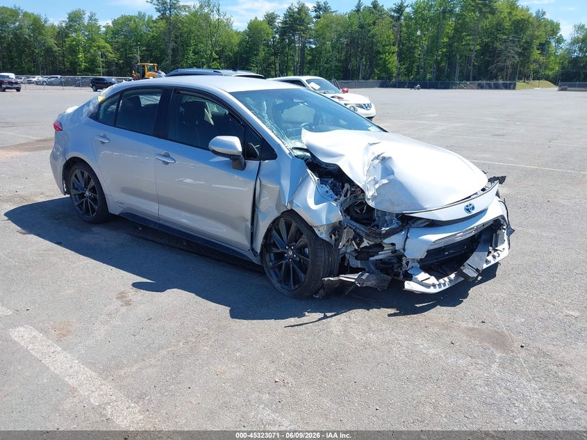 2025 Toyota Corolla VIN JTDBDMHE3S3020622 IAAI salvage auction — FRONT END, Mv-907A (New York), sold $3,750 on 2026-07-30 (photo 1)