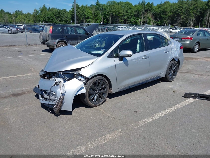 2025 Toyota Corolla VIN JTDBDMHE3S3020622 IAAI salvage auction — FRONT END, Mv-907A (New York), sold $3,750 on 2026-07-30 (photo 2)