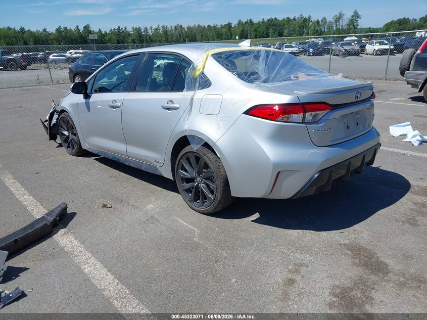 2025 Toyota Corolla VIN JTDBDMHE3S3020622 IAAI salvage auction — FRONT END, Mv-907A (New York), sold $3,750 on 2026-07-30 (photo 3)