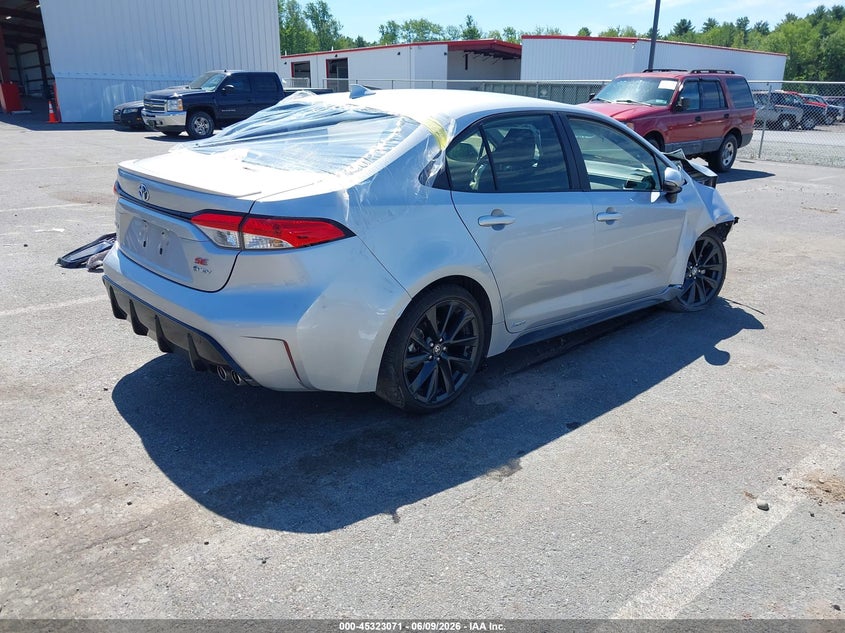 2025 Toyota Corolla VIN JTDBDMHE3S3020622 IAAI salvage auction — FRONT END, Mv-907A (New York), sold $3,750 on 2026-07-30 (photo 4)