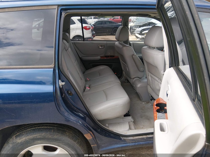 2005 Toyota Highlander VIN JTEEP21A050134076 IAAI salvage auction — NORMAL WEAR, Certificate Of Title (Nebraska), sold $1,200 on 2026-07-30 (photo 8)