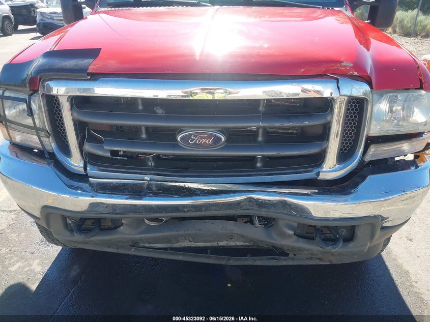 2004 Ford F-250 VIN 1FTNX21L34ED05085 IAAI salvage auction — FRONT END, Salvage (Idaho), sold $2,850 on 2026-07-09 (photo 6)