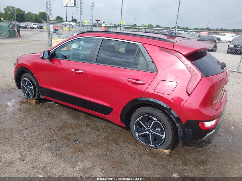 2026 Kia Niro VIN KNDCT3LE1T5320108 IAAI salvage auction — RIGHT SIDE, Salvage (Arkansas), sold $9,700 on 2026-08-19 (photo 3)
