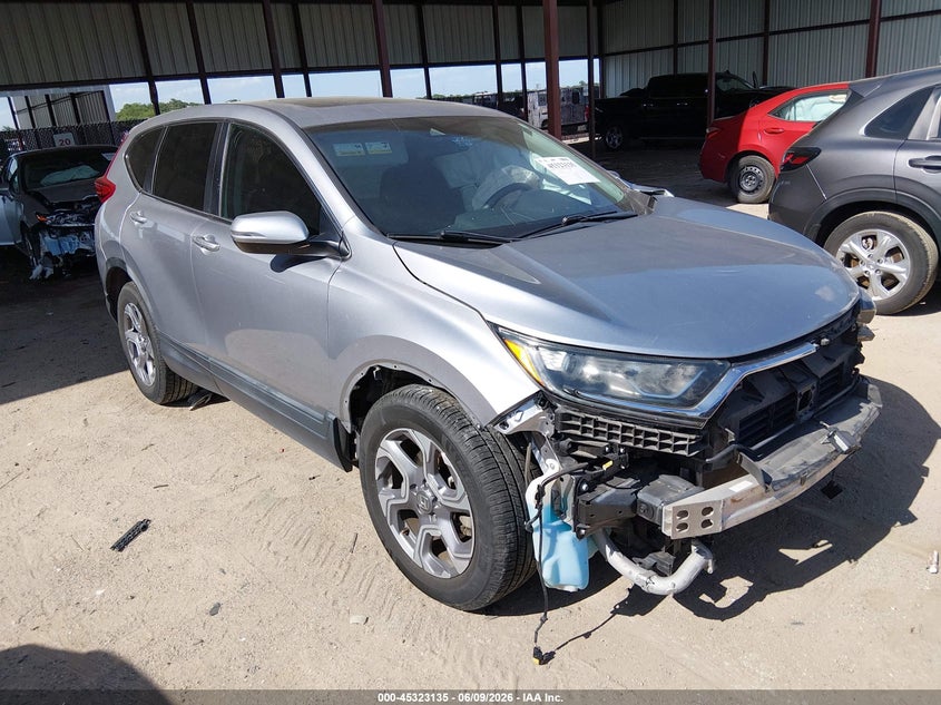 2019 Honda Cr-v VIN 7FARW1H53KE039038 IAAI salvage auction — SIDE, Salvage Title, sold $5,850 on 2026-07-21 (photo 1)