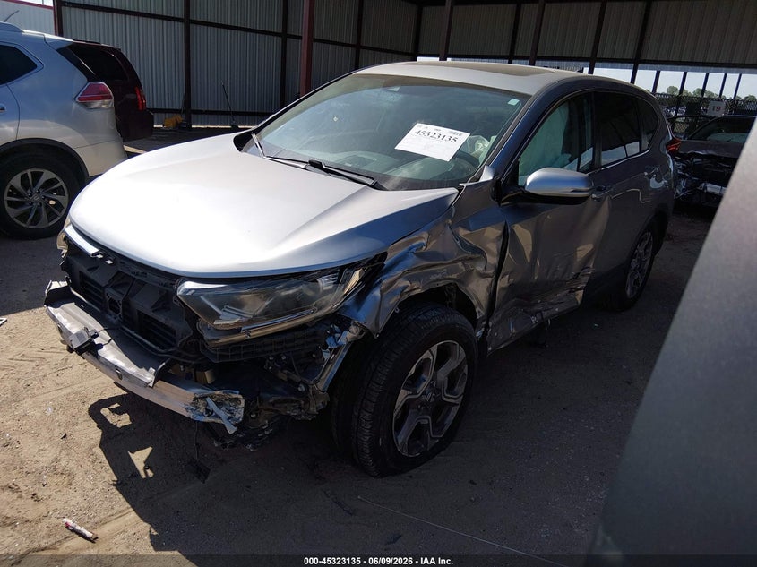 2019 Honda Cr-v VIN 7FARW1H53KE039038 IAAI salvage auction — SIDE, Salvage Title, sold $5,850 on 2026-07-21 (photo 2)