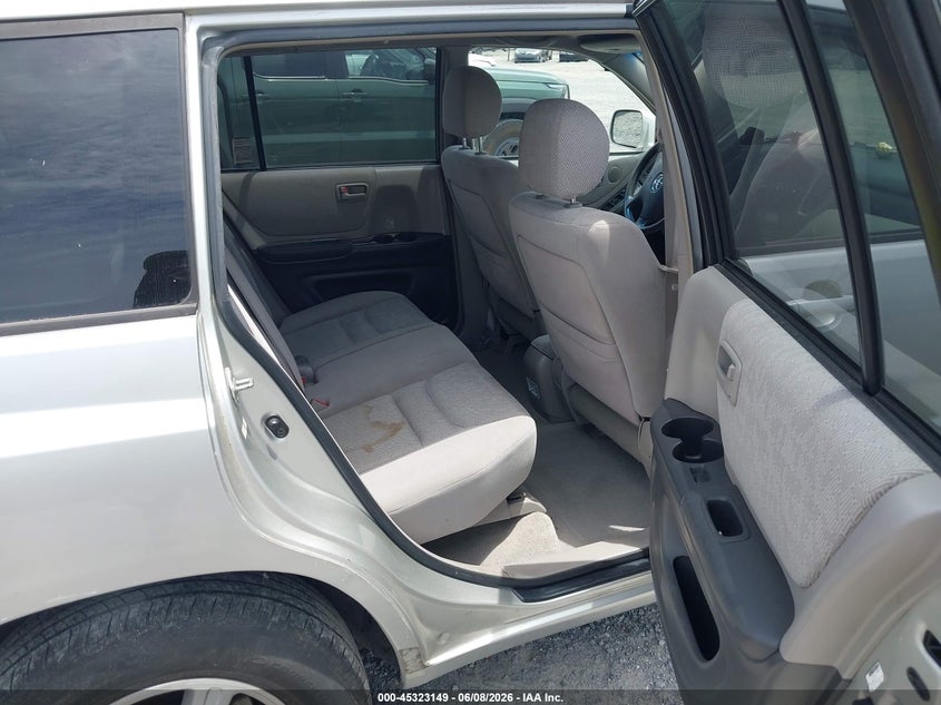 2001 Toyota Highlander VIN JTEHF21A310035133 IAAI salvage auction — SIDE, Salvage (South Carolina), sold $850 on 2026-07-07 (photo 8)