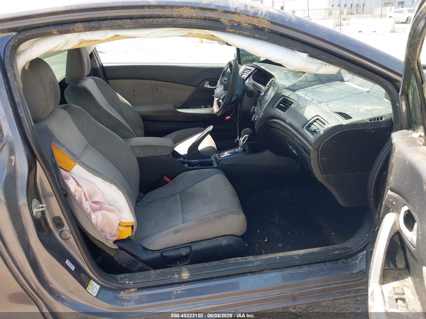 2015 Honda Civic VIN 2HGFG3B8XFH515801 IAAI salvage auction — FRONT END, Salvage Title, sold $175 on 2026-07-30 (photo 5)