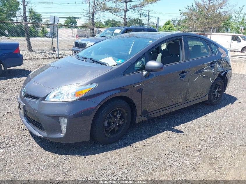 2015 Toyota Prius VIN JTDKN3DU3F0438092 IAAI salvage auction — FRONT END, Salvage (New Jersey), sold $3,200 on 2026-07-27 (photo 2)