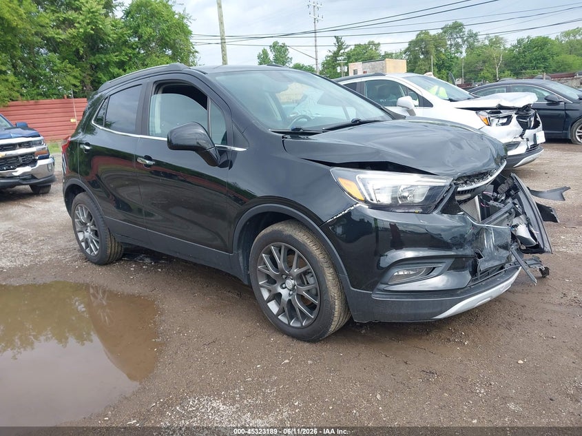 2020 Buick Encore VIN KL4CJ1SB1LB002793 IAAI salvage auction — FRONT END, Clear (Michigan), sold $2,150 on 2026-07-23 (photo 1)