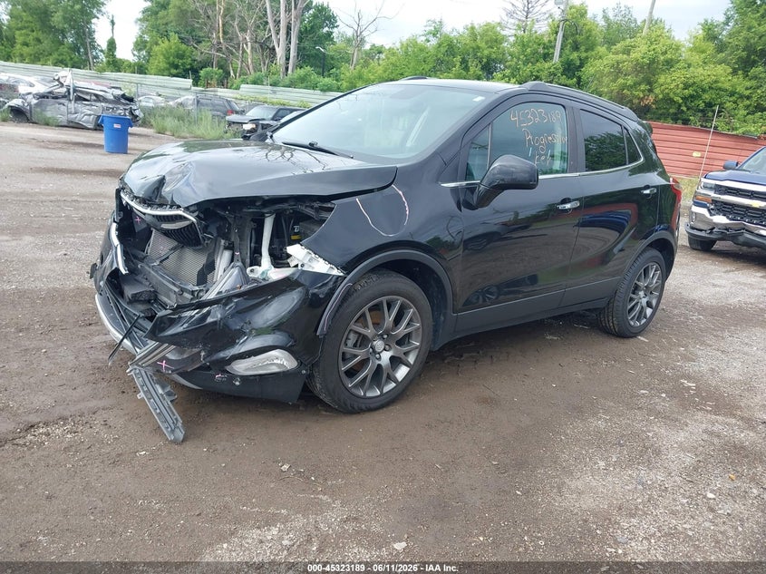 2020 Buick Encore VIN KL4CJ1SB1LB002793 IAAI salvage auction — FRONT END, Clear (Michigan), sold $2,150 on 2026-07-23 (photo 2)