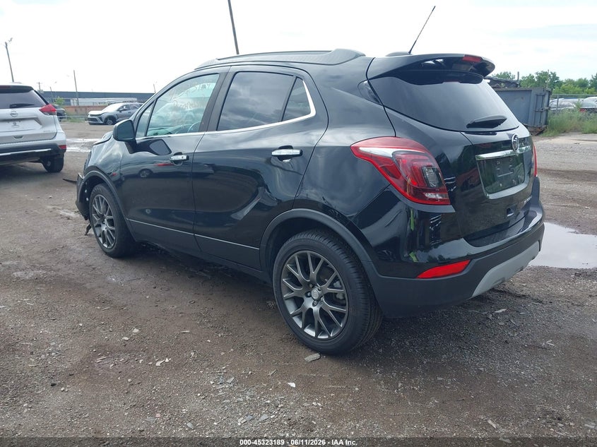 2020 Buick Encore VIN KL4CJ1SB1LB002793 IAAI salvage auction — FRONT END, Clear (Michigan), sold $2,150 on 2026-07-23 (photo 3)