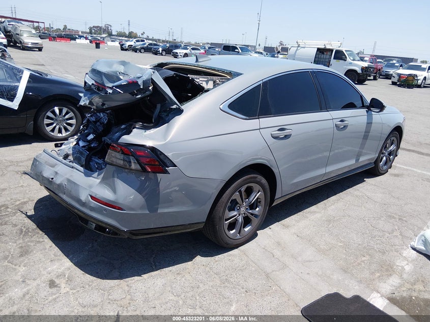 2026 Honda Accord VIN 1HGCY2F66TA012702 IAAI salvage auction — REAR END, Salvage (California), sold $7,700 on 2026-07-30 (photo 4)
