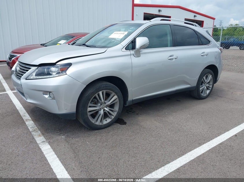 2015 Lexus Rx 350 VIN 2T2BK1BA4FC267649 IAAI salvage auction — RIGHT FRONT, Clear (Tennessee), sold $7,400 on 2026-07-14 (photo 2)