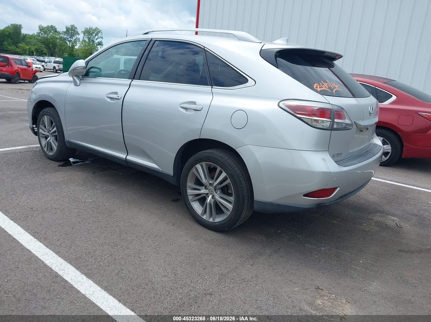 2015 Lexus Rx 350 VIN 2T2BK1BA4FC267649 IAAI salvage auction — RIGHT FRONT, Clear (Tennessee), sold $7,400 on 2026-07-14 (photo 3)