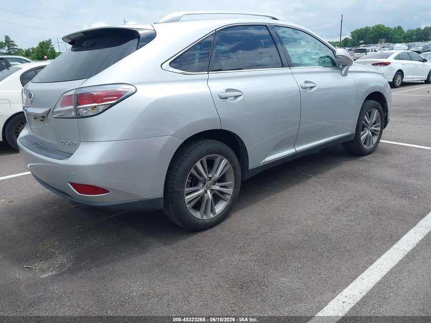 2015 Lexus Rx 350 VIN 2T2BK1BA4FC267649 IAAI salvage auction — RIGHT FRONT, Clear (Tennessee), sold $7,400 on 2026-07-14 (photo 4)