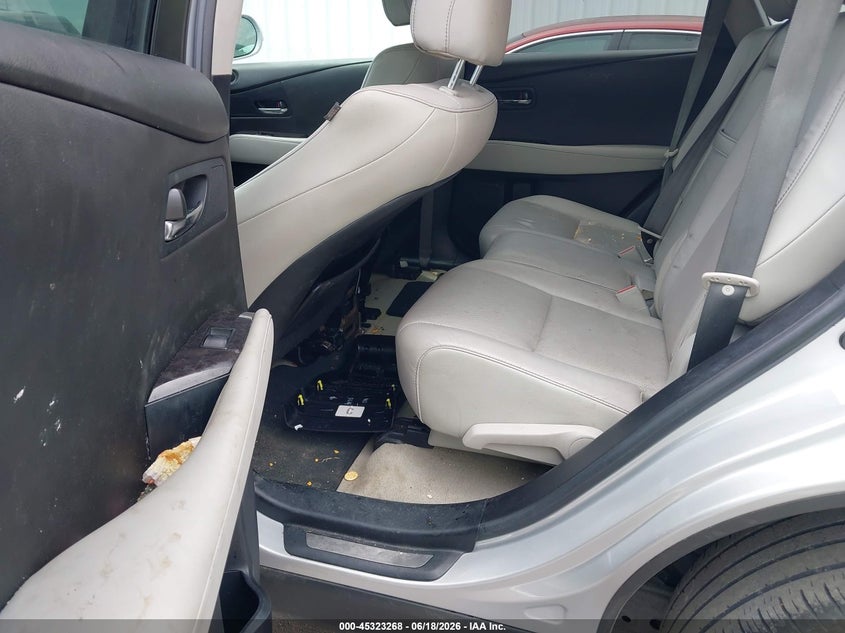 2015 Lexus Rx 350 VIN 2T2BK1BA4FC267649 IAAI salvage auction — RIGHT FRONT, Clear (Tennessee), sold $7,400 on 2026-07-14 (photo 8)