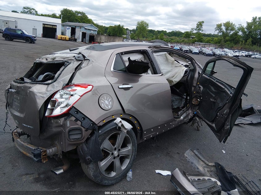 2014 Buick Encore VIN KL4CJBSB3EB749384 IAAI salvage auction — ROLLOVER, Salvage Title, sold $300 on 2026-07-14 (photo 4)