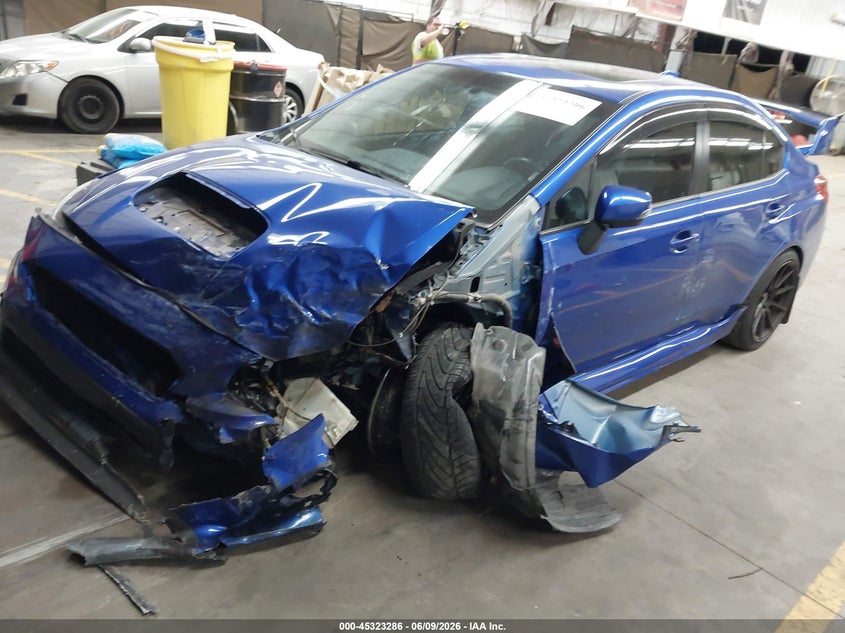 2021 Subaru Wrx sti VIN JF1VA2W63M9812989 IAAI salvage auction — FRONT END, Salvage Title, sold $5,700 on 2026-07-28 (photo 2)