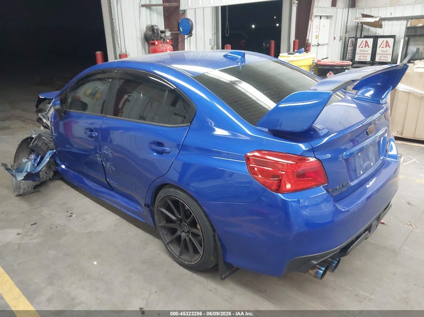 2021 Subaru Wrx sti VIN JF1VA2W63M9812989 IAAI salvage auction — FRONT END, Salvage Title, sold $5,700 on 2026-07-28 (photo 3)