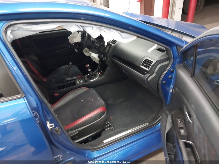 2021 Subaru Wrx sti VIN JF1VA2W63M9812989 IAAI salvage auction — FRONT END, Salvage Title, sold $5,700 on 2026-07-28 (photo 5)