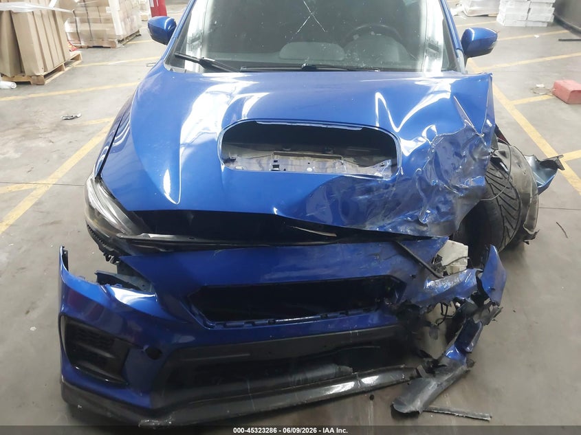 2021 Subaru Wrx sti VIN JF1VA2W63M9812989 IAAI salvage auction — FRONT END, Salvage Title, sold $5,700 on 2026-07-28 (photo 6)