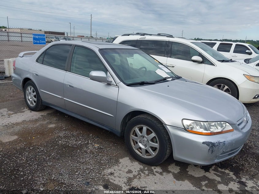2002 Honda Accord VIN JHMCG66862C009410 IAAI salvage auction — FRONT & REAR, Clear (Oklahoma), sold $1,350 on 2026-07-30 (photo 1)
