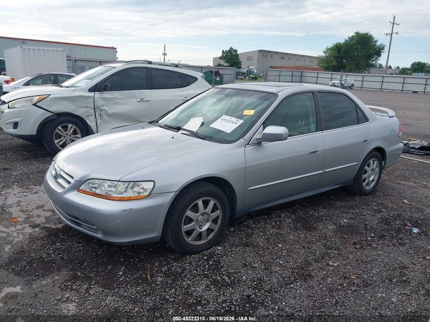 2002 Honda Accord VIN JHMCG66862C009410 IAAI salvage auction — FRONT & REAR, Clear (Oklahoma), sold $1,350 on 2026-07-30 (photo 2)