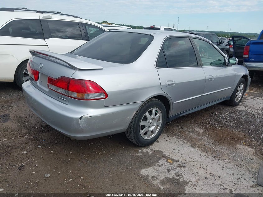 2002 Honda Accord VIN JHMCG66862C009410 IAAI salvage auction — FRONT & REAR, Clear (Oklahoma), sold $1,350 on 2026-07-30 (photo 4)