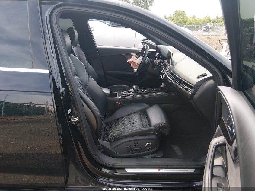 2018 Audi S4 VIN WAUC4AF44JA001470 IAAI salvage auction — FRONT END, Salvage Title, sold $6,300 on 2026-07-19 (photo 5)