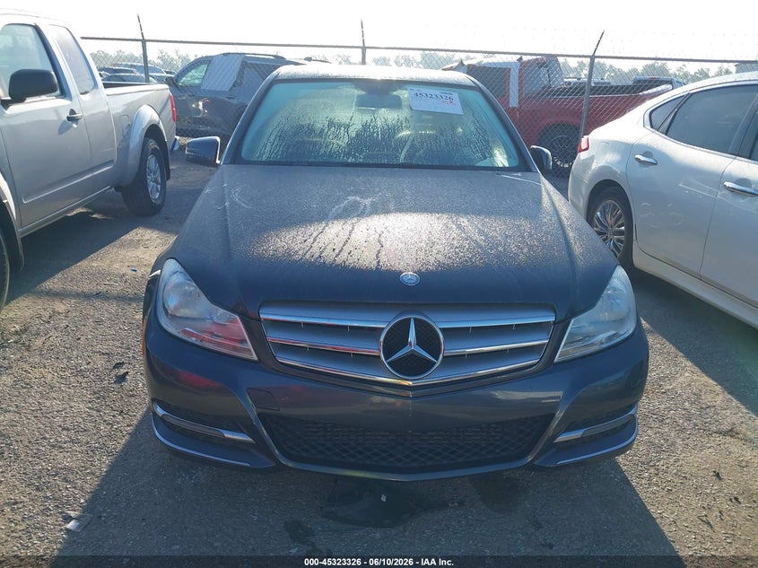 2014 Mercedes-benz C-klasse VIN WDDGF4HBXER319988 IAAI salvage auction — NORMAL WEAR, Clear (Louisiana), sold $350 on 2026-07-14 (photo 6)
