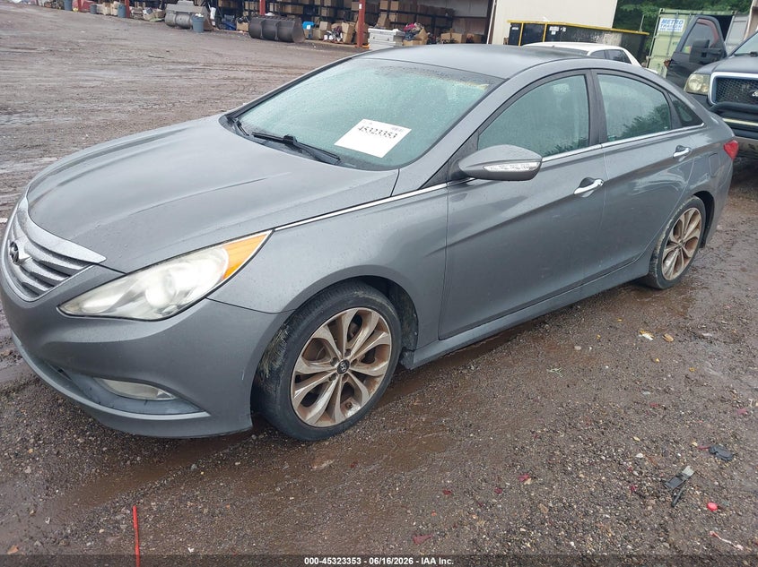 2014 Hyundai Sonata VIN 5NPEC4AC0EH908827 IAAI salvage auction — NORMAL WEAR, Clear (Alabama), sold $275 on 2026-07-08 (photo 2)