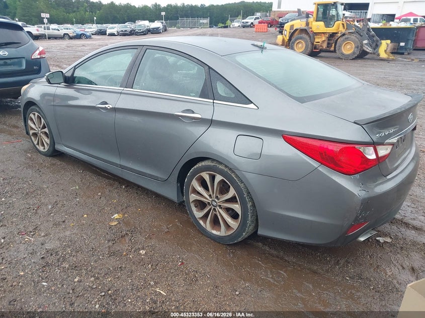 2014 Hyundai Sonata VIN 5NPEC4AC0EH908827 IAAI salvage auction — NORMAL WEAR, Clear (Alabama), sold $275 on 2026-07-08 (photo 3)