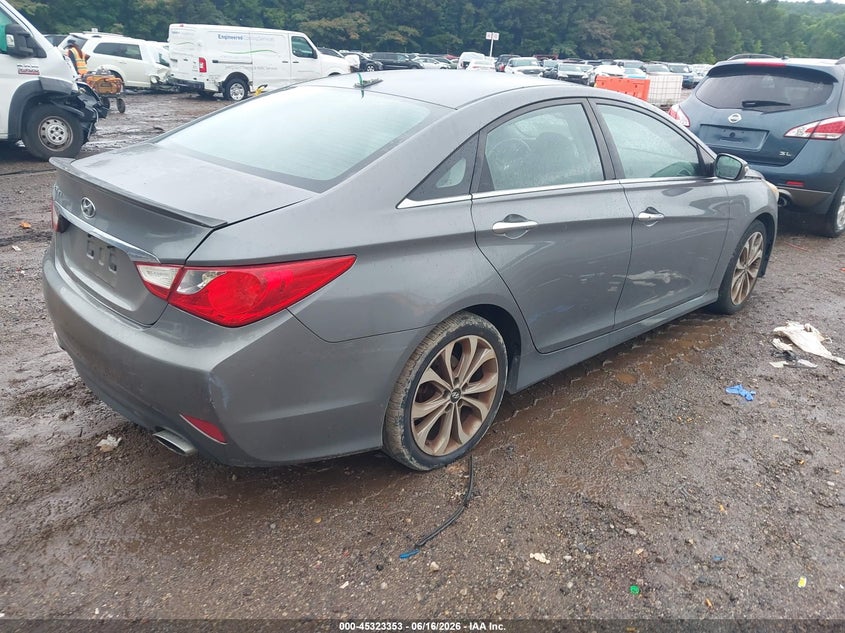 2014 Hyundai Sonata VIN 5NPEC4AC0EH908827 IAAI salvage auction — NORMAL WEAR, Clear (Alabama), sold $275 on 2026-07-08 (photo 4)