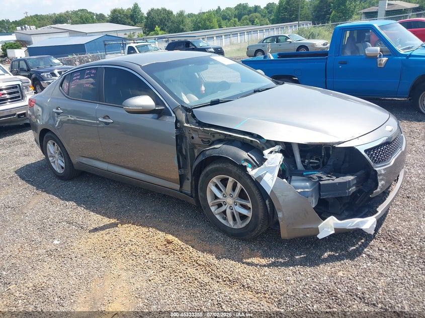 2013 Kia Optima VIN 5XXGM4A75DG176763 IAAI salvage auction — RIGHT FRONT, Salvage (Idaho), sold $25 on 2026-07-21 (photo 1)