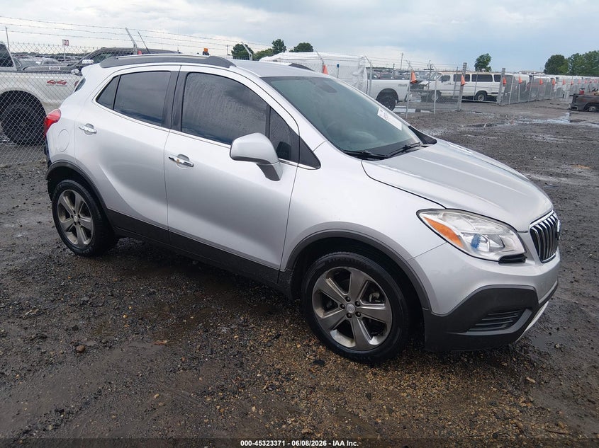 2013 Buick Encore VIN KL4CJASB0DB077549 IAAI salvage auction — REAR END, Salvage Title, sold $1,250 on 2026-07-08 (photo 1)