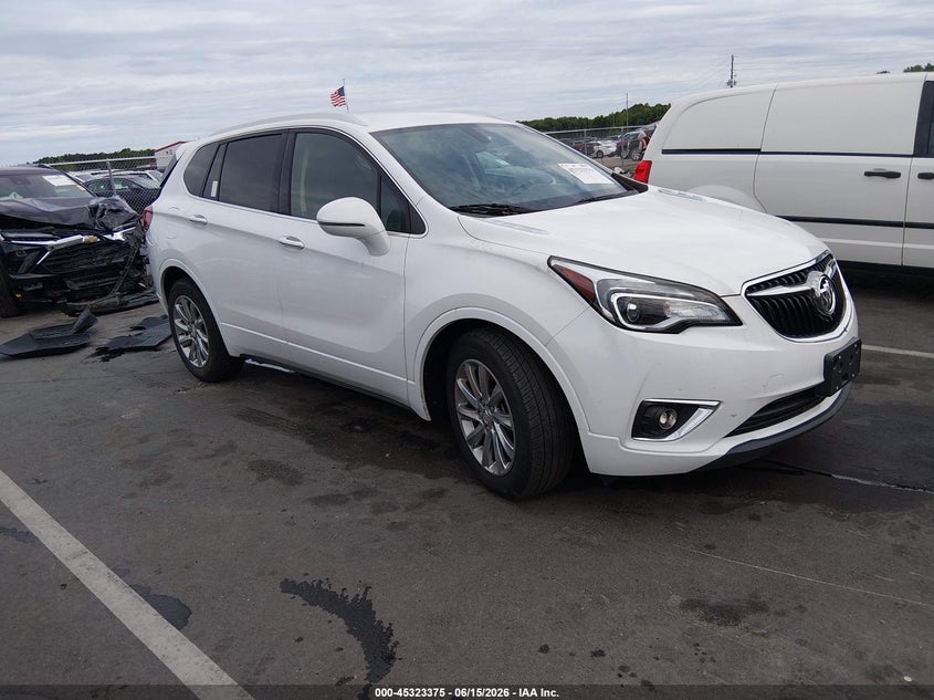 2020 Buick Envision VIN LRBFXCSA1LD061933 IAAI salvage auction — LEFT REAR, Salvage (North Carolina), sold $2,500 on 2026-07-29 (photo 1)
