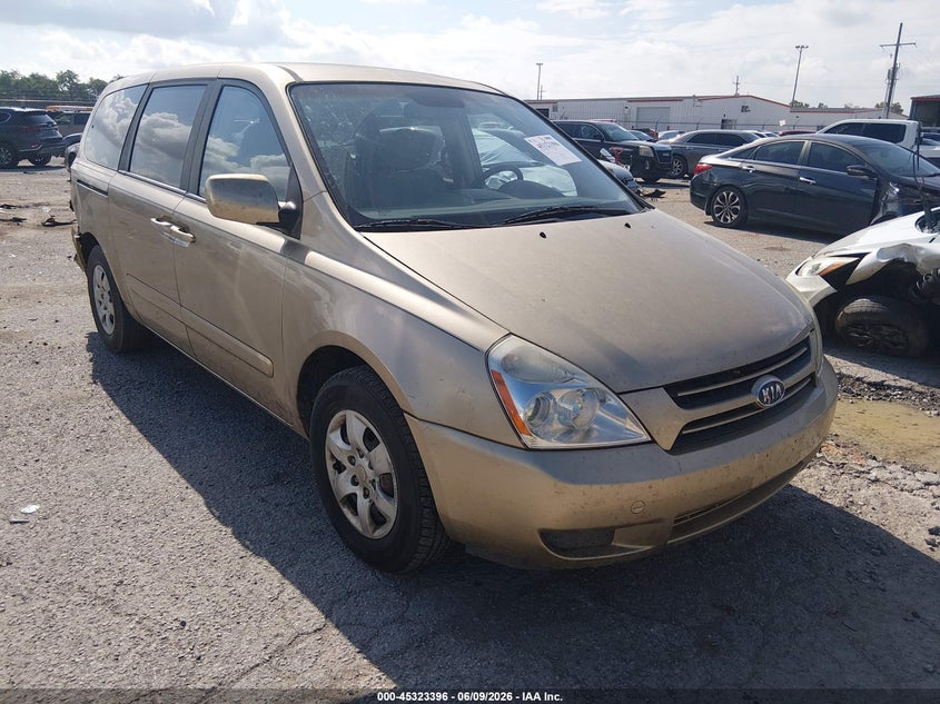 2006 Kia SEDONA VIN KNDMB233166051705 IAAI salvage auction — RIGHT REAR, Salvage (Louisiana), sold $450 on 2026-07-28 (photo 1)