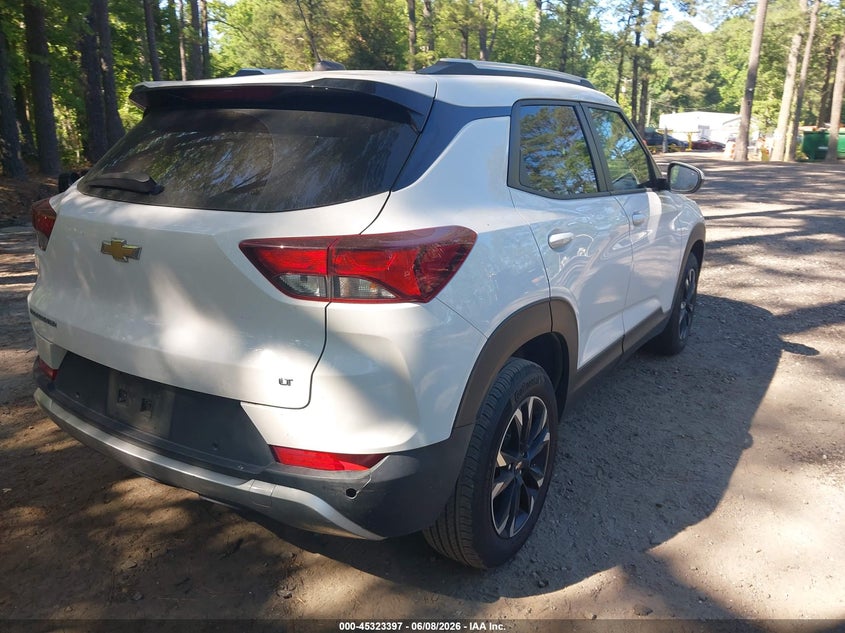 2021 Chevrolet Trailblazer VIN KL79MPSL1MB155806 IAAI salvage auction — LEFT FRONT, Salvage (Virginia), sold $3,050 on 2026-07-28 (photo 4)