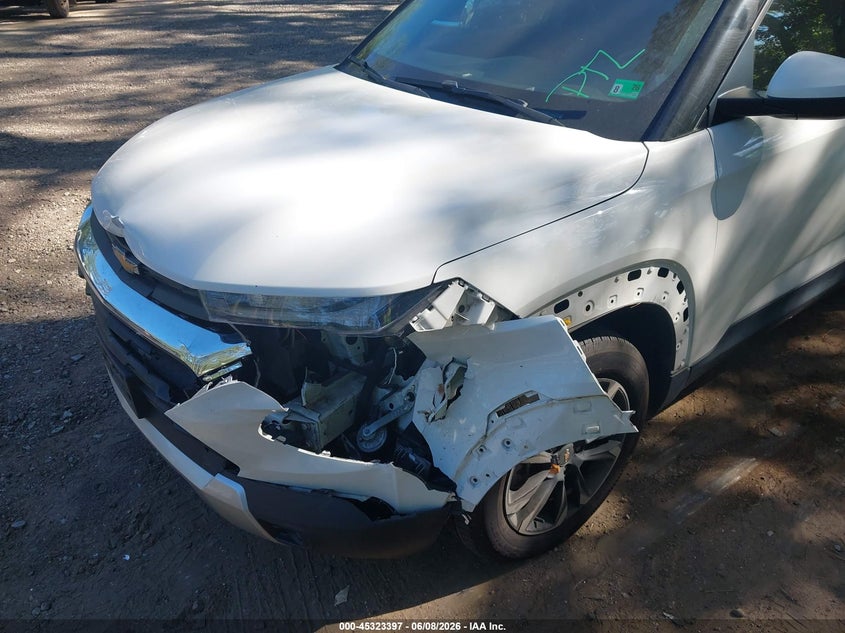 2021 Chevrolet Trailblazer VIN KL79MPSL1MB155806 IAAI salvage auction — LEFT FRONT, Salvage (Virginia), sold $3,050 on 2026-07-28 (photo 6)