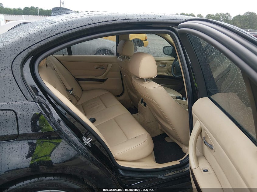 2011 BMW 3er VIN WBAPH7G53BNM54960 IAAI salvage auction — REAR END, Repossession Paperwork (Georgia), sold $1,325 on 2026-07-10 (photo 8)
