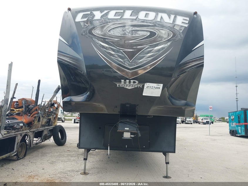 2017 Heartland rv Cyclone VIN 5SFCG4336HE333336 IAAI salvage auction — WATER/FLOOD, Rebuildable (Florida), sold $5,100 on 2026-07-28 (photo 6)