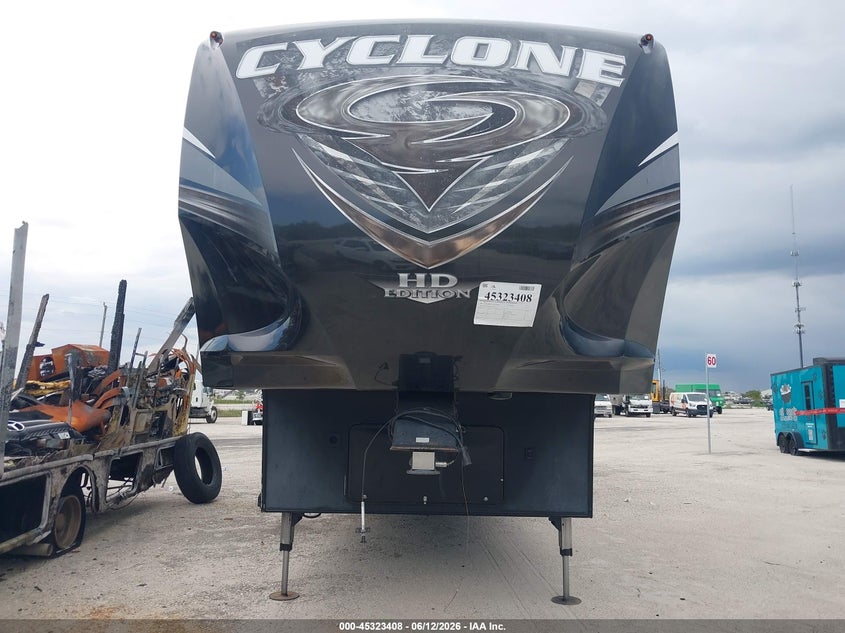 2017 Heartland rv Cyclone VIN 5SFCG4336HE333336 IAAI salvage auction — WATER/FLOOD, Rebuildable (Florida), sold $5,100 on 2026-07-28 (photo 7)