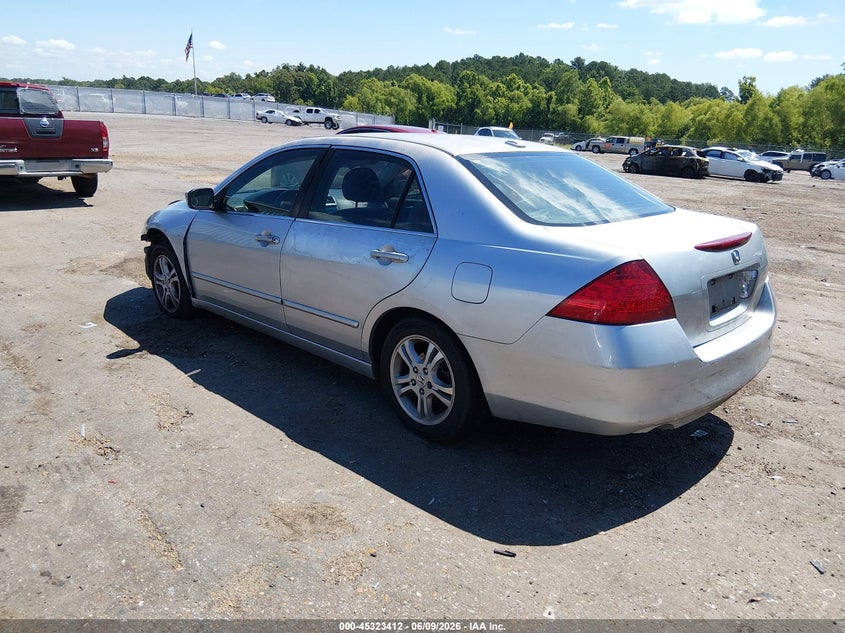 2006 Honda Accord VIN JHMCM56826C007338 IAAI salvage auction — FRONT & REAR, Salvage (Mississippi), sold $225 on 2026-07-08 (photo 3)